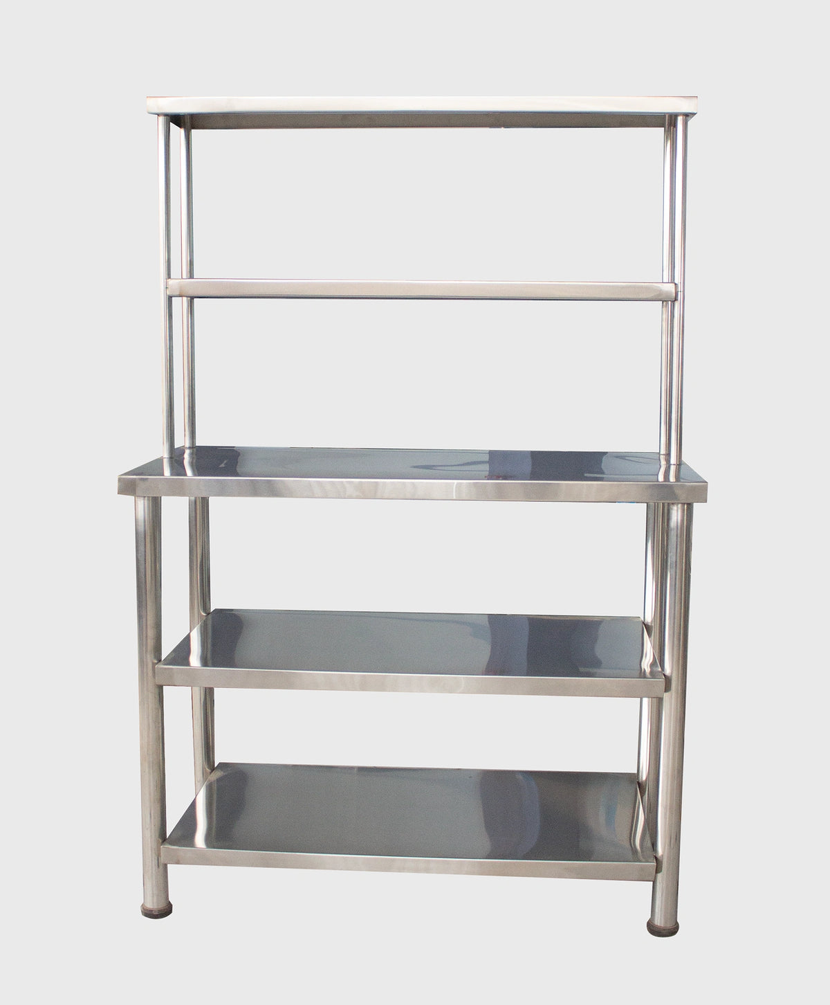 MESA DE TRABAJO 3 TABLEROS Y 2 REPISAS